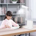 Photo 6 — Rechargeable LED desk lamp Bionic Desk Lamp with USB port, organizer and phone stand, white