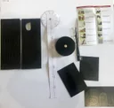 Фото 3 — Настінний годинник 3D «DIY Clock» з цифрами, 60-120 см, чорний