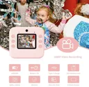 Фото 3 — Фотокамера дитяча миттєвого друку Instant Print Camera, відео 1080P