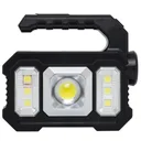 Фото 3 — Ручний акумуляторний LED-ліхтар KJ-208 / Ручний прожектор з функцією Power Bank