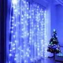 Photo 5 — Curtain string lights Shtora for window, 200 LED, 3x3 m, blue, USB