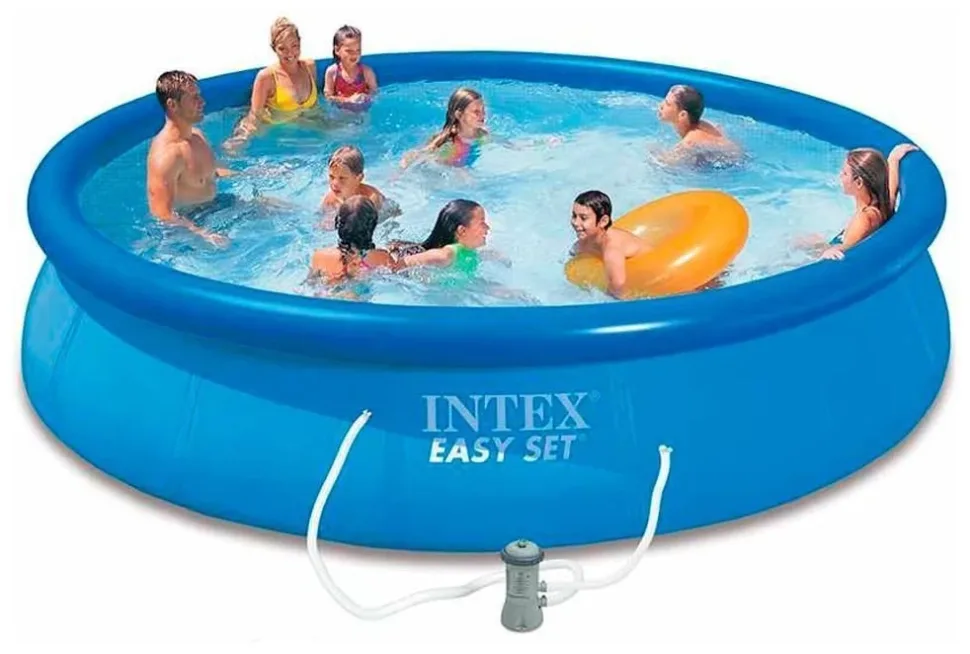 Сімейний надувний басейн Intex 28158, 457x84 см, 2006 л/год