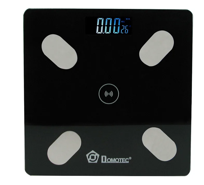 Весы напольные смарт Domotec MS-2017A, до 180 кг, с ЖК-дисплеем и приложением