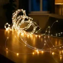 Фото 2 — Гирлянда "Конский хвост" от USB, 5 м, 1000 LED, 20 нитей, желтый