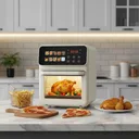 Фото 4 — Біла Електрична мультипіч Top Kitchen TK-00244 12л / Аерогриль з сенсорним керуванням 2400 Вт 10 програм