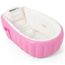 Фото 3 — Дитяча надувна ванночка з насосом Intime Baby Bath Tub, рожева