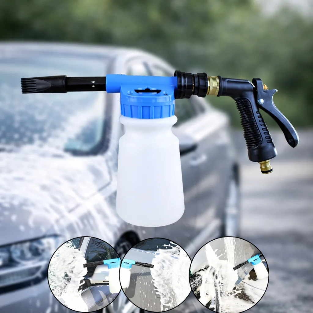 Пістолет-розпилювач для миття авто Car Wash Rocket з насадкою на садовий шланг