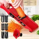 Photo 5 — Mandoline Slicer 6-in-1 Vegetable Grater with Container
