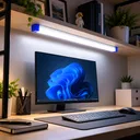 Фото 5 — Бездротове LED-підсвічування AND-530 / Акумуляторна магнітна USB лампа / Аварійна лампа 52 см