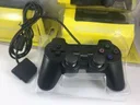 Фото 2 — Джойстик PS2 провідний SONY label, жовтий блістер