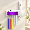 Фото 1 — Ультрафіолетовий стерилізатор зубних щіток BRUSH STERILIZER / Тримач для зубних щіток і дозатором зубної пасти