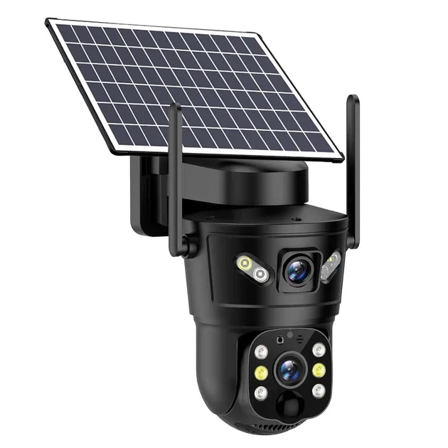 IP-камера відеоспостереження RIAS D05 4G, 3MP+3MP, v380Pro APP