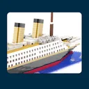 Photo 4 — Titanic Ship Building Set Mini, 1878 Pieces