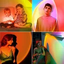 Фото 3 — Sunset Lamp RGB 16 кольорів, проекційний світильник заходу сонця з пультом