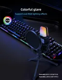 Фото 5 — Мікрофон конденсаторний Yanmai SF666R USB з RGB-підсвічуванням