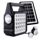 Photo 1 — Portable Charging Station GD 105 with 3 Lamps and Solar Panel