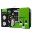 Photo 2 — Portable Charging Station GD 105 with 3 Lamps and Solar Panel