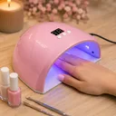 Фото 2 — Лампа для манікюру FD-258 Beauty Nail 36W із дисплеєм  сенсором руху та знімним дном