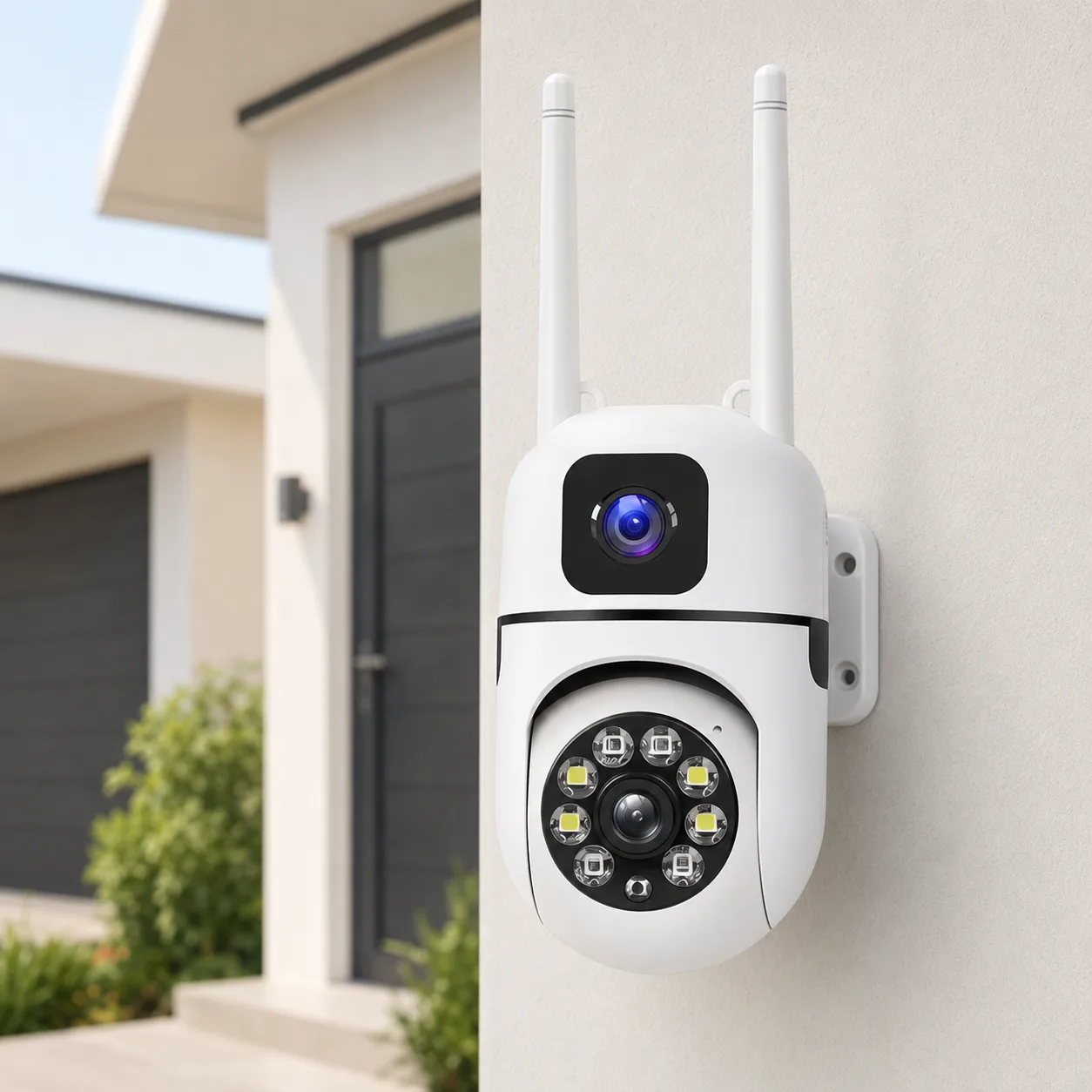 Вулична поворотна камера Dual Lens E10/V11 Wi-Fi, два об'єктиви