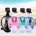 Photo 1 — Full-face snorkel mask Tribord Easybreath for snorkeling and diving
