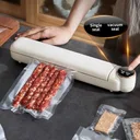 Фото 5 — Вакуумний пакувальник харчових продуктів Vacuum Sealer із сенсорним дисплеєм + 10 пакетів