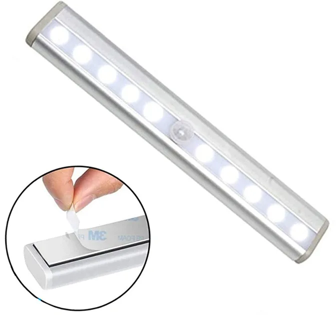 Подсветка для мебели Cabinet Light беспроводная с датчиком движения, 50 см