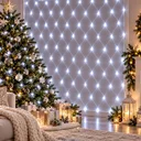 Фото 2 — Світлодіодна гірлянда-сітка 1,5×1,5м, 120 LED 8 режимів Білий
