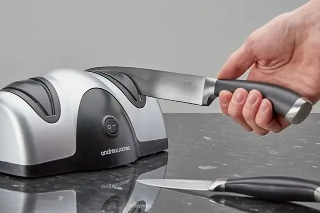 Двойная электрическая точилка для ножей Lucky Home Electric Knife Sharpener