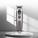 Фото 6 — Машинка для стрижки Kemei KM-1675 з насадками, LED-дисплей