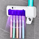 Фото 2 — Ультрафіолетовий стерилізатор зубних щіток BRUSH STERILIZER / Тримач для зубних щіток і дозатором зубної пасти