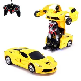 Машинка-трансформер Lamborghini Robot Car на радіокеруванні 2в1, авто-робот