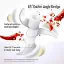 Photo 5 — Portable kitchen chopper Release Hands One Click Garlic
