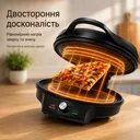 Фото 5 — Піцамейкер Sokany SK-08034 2000 Вт 30 см / Апарат для піци з антипригарним покриттям з регулюванням температури