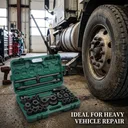 Photo 2 — Hex socket set, 26 pieces, 21-65 mm, in case