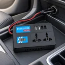 Фото 2 — Автомобільний перетворювач напруги ZR-01 12 В → 220 В з USB від прикурювача