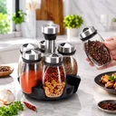 Photo 1 — Spice jar set Spice Carousel 6 pcs, on rotating stand