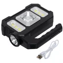 Фото 6 — Ручний акумуляторний LED-ліхтар KJ-208 / Ручний прожектор з функцією Power Bank