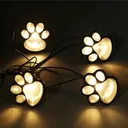 Фото 5 — Світильник Solar Paw Print Lights на сонячній батареї, 4 шт