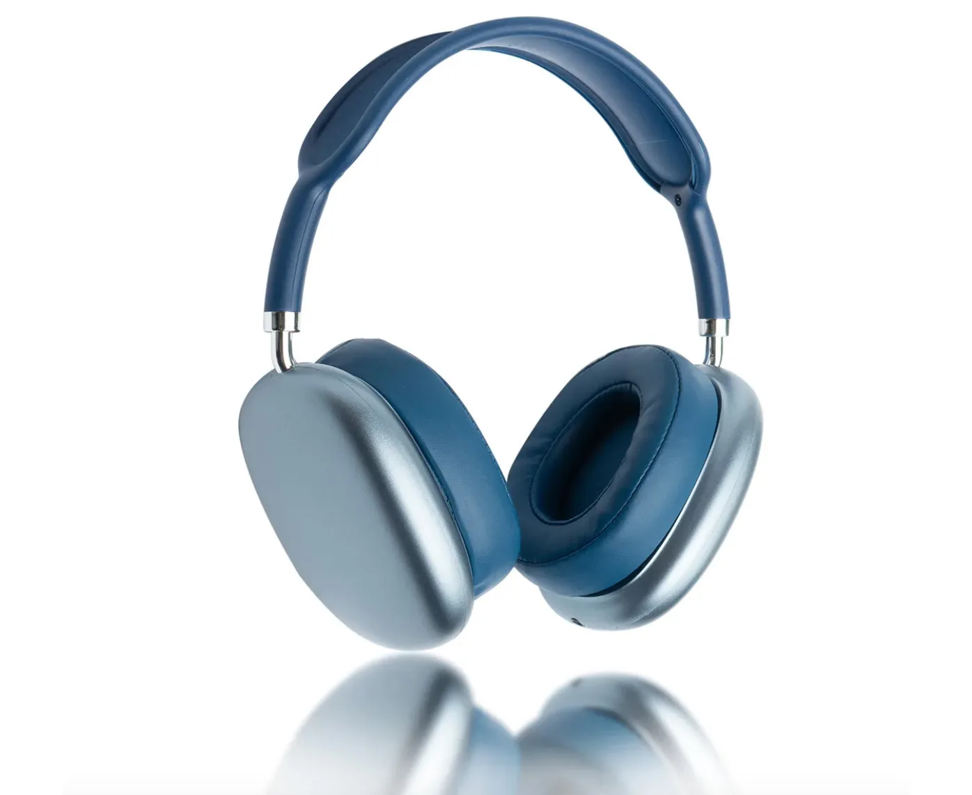 Бездротові повнорозмірні навушники Bluetooth Macaron P9 Max, MP3, AUX, синій