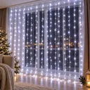 Фото 1 — Гірлянда водоспад Curtain-Lights Itrains 3×1,5 м Холодний білий