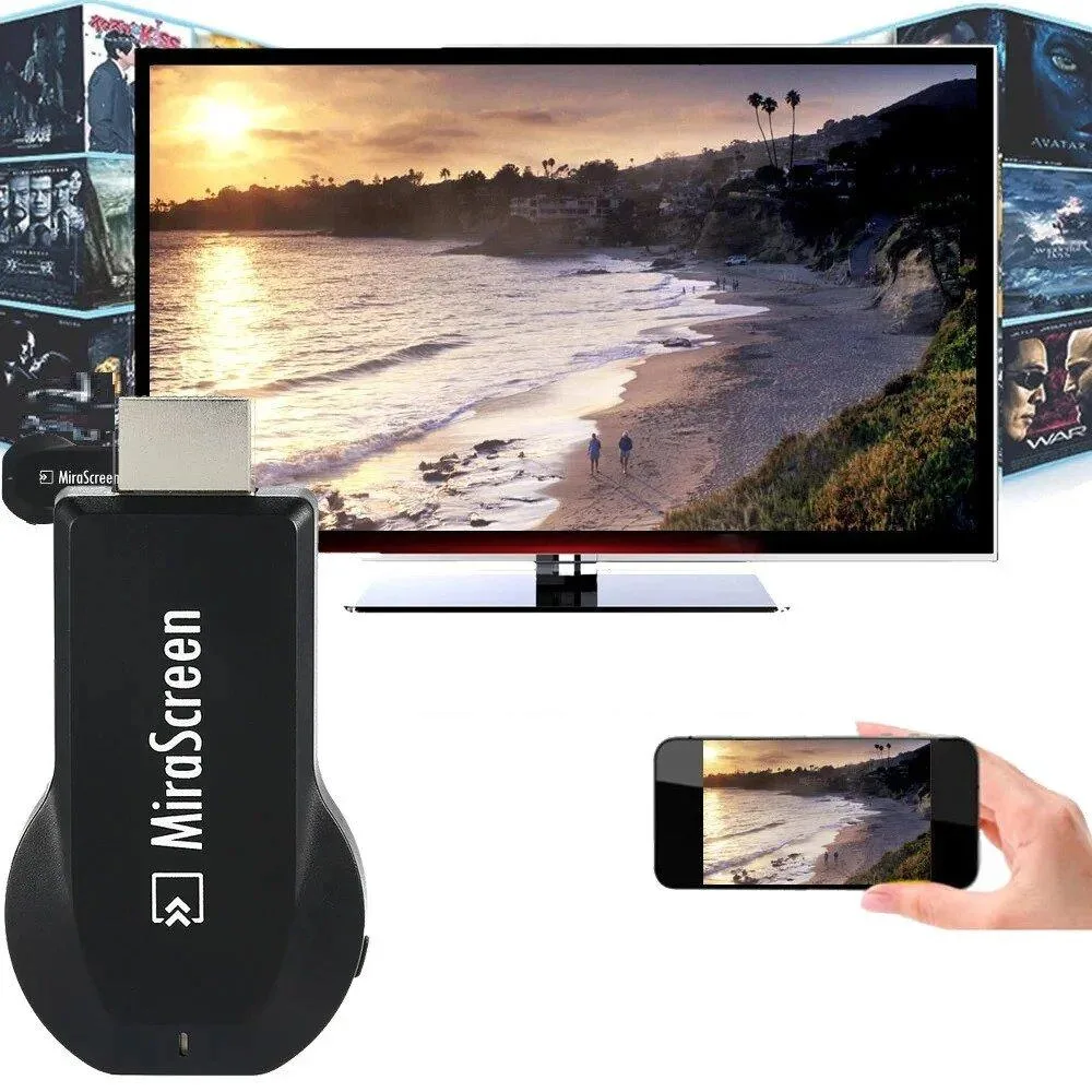 Бездротовий HDMI Wi-Fi адаптер Mirascreen AnyCast M2 Plus