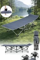 Photo 2 — Folding camp bed with legs, lounger 190x68x36 cm, Gray