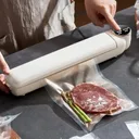 Фото 1 — Вакуумний пакувальник харчових продуктів Vacuum Sealer із сенсорним дисплеєм + 10 пакетів