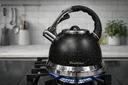 Photo 2 — Kettle with granite coating and whistle Haus Roland HR 704-5, 3.5 L, stainless steel, black