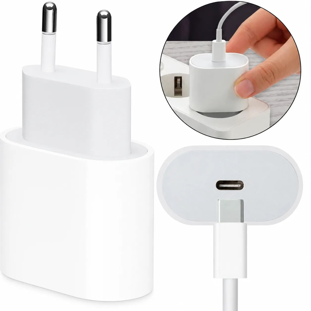 Зарядний пристрій мережевий USB-C