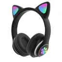 Фото 1 — Навушники бездротові Cat STN-28, Bluetooth, FM радіо, мікрофон, чорні