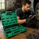 Photo 2 — Long impact socket set 1/2 inch drive, 14 pieces + case