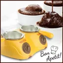 Фото 1 — Електричний набір для фондю з двома чашами Chocolatiere