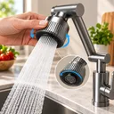 Фото 4 — Поворотний змішувач Faucet з аератором / Кран-трансформер  360°