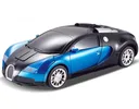 Фото 6 — Машинка-трансформер Bugatti Robot Car, 18 см, синя, з пультом